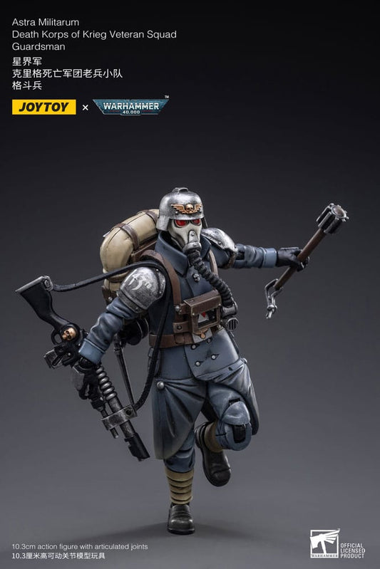 Warhammer 40k Action Figure 1/18 Astra MilitarumDeath Korps of Krieg Veteran Squad Guardsman 11 cm 6973130372665