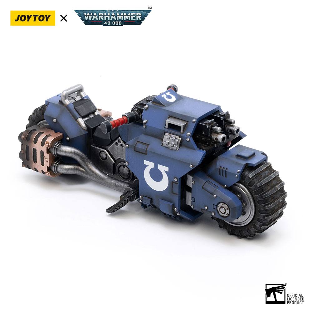 Warhammer 40k Vehicle 1/18 Ultramarines Outrider Bike 22 cm 6973130372832