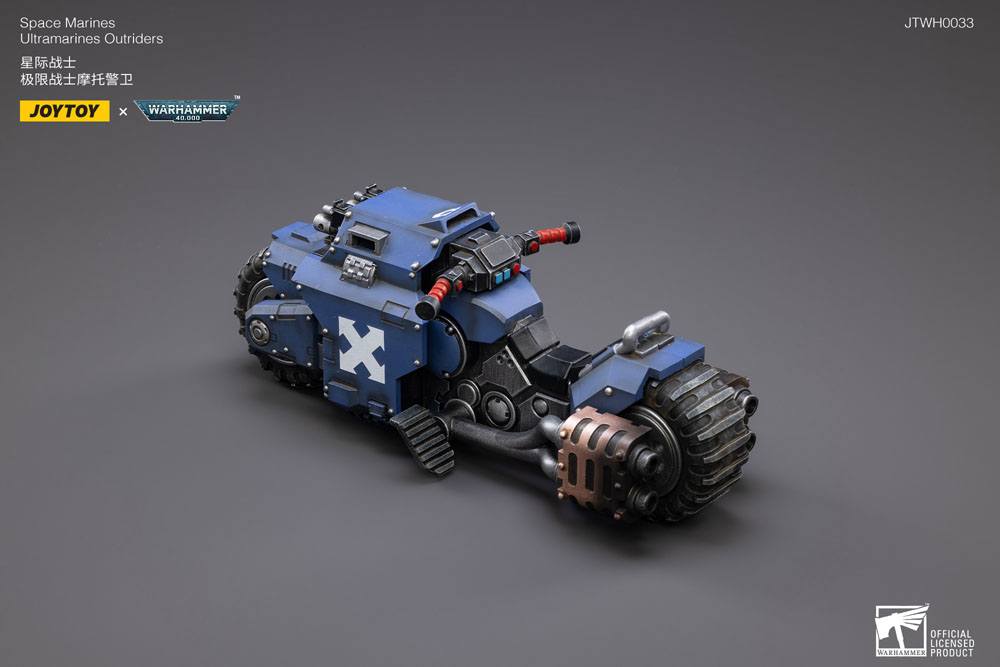 Warhammer 40k Vehicle 1/18 Ultramarines Outrider Bike 22 cm 6973130372832