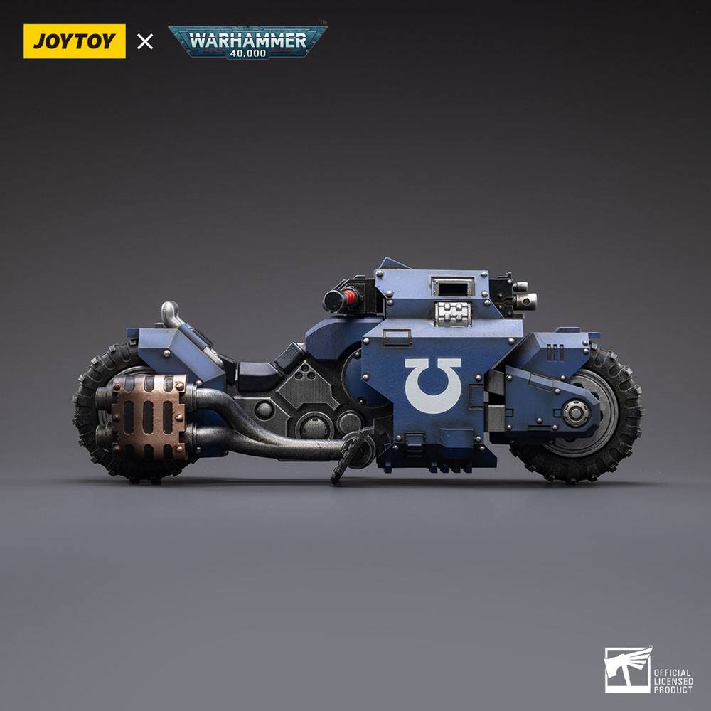 Warhammer 40k Vehicle 1/18 Ultramarines Outrider Bike 22 cm 6973130372832