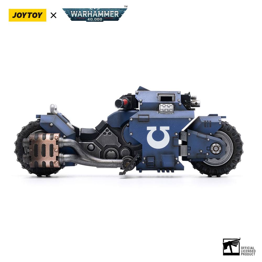 Warhammer 40k Vehicle 1/18 Ultramarines Outrider Bike 22 cm 6973130372832