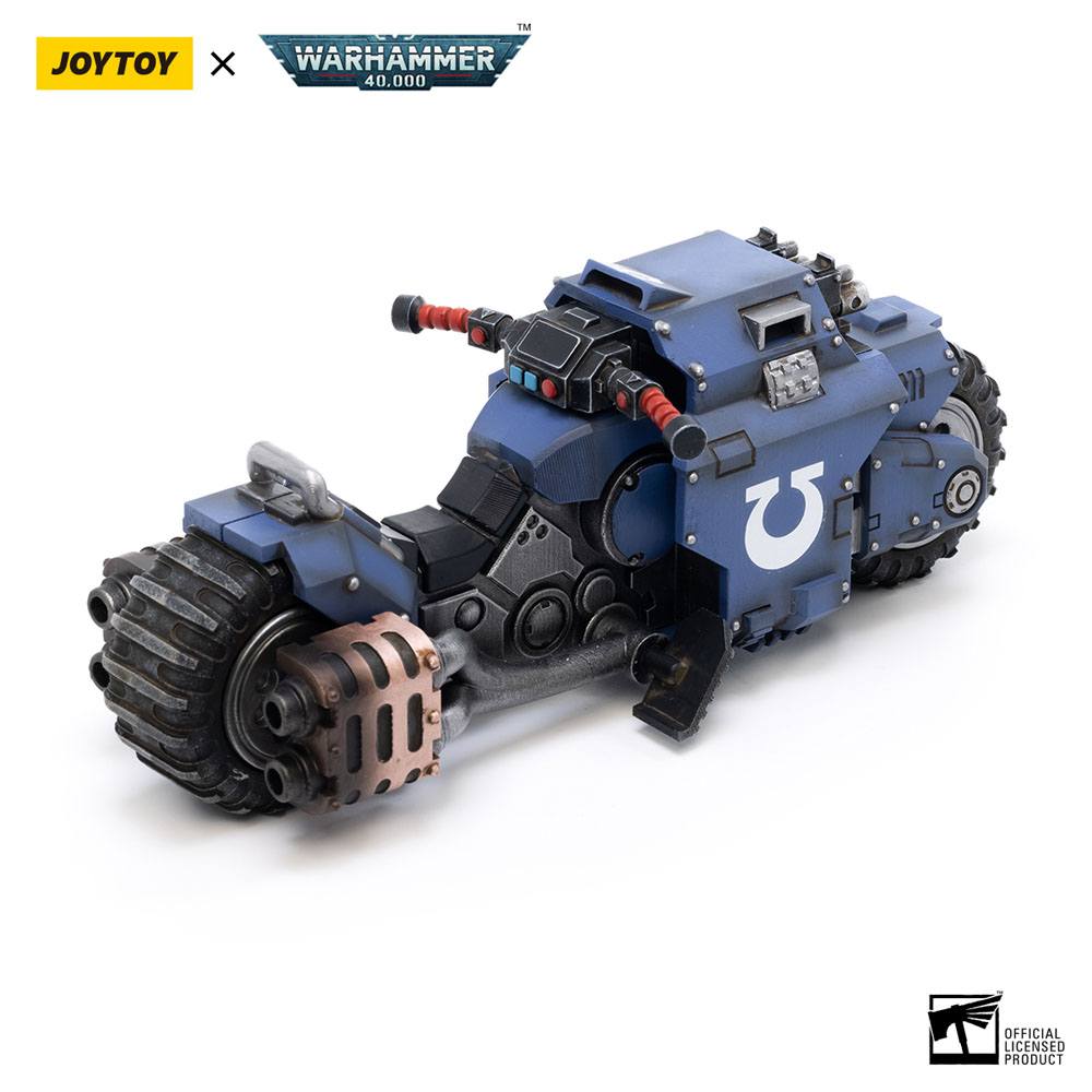 Warhammer 40k Vehicle 1/18 Ultramarines Outrider Bike 22 cm 6973130372832