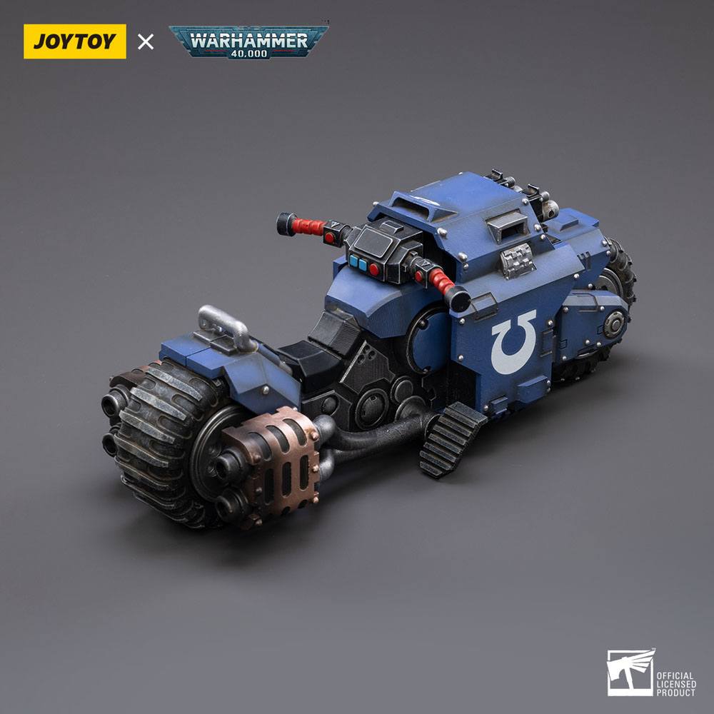 Warhammer 40k Vehicle 1/18 Ultramarines Outrider Bike 22 cm 6973130372832