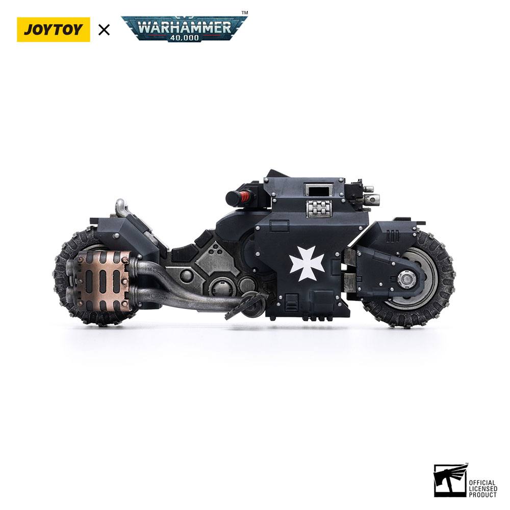 Warhammer 40k Vehicle 1/18 Black Templars Outrider Bike 22 cm 6973130372856