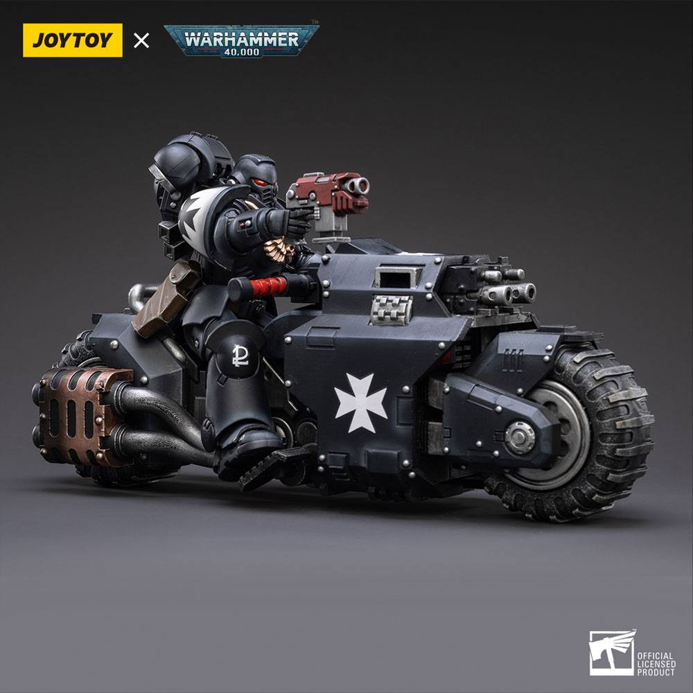 Warhammer 40k Vehicle 1/18 Black Templars Outrider Bike 22 cm 6973130372856