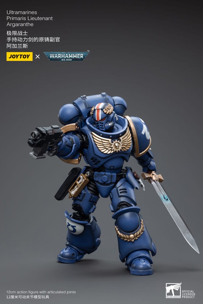 Warhammer 40k Action Figure 1/18 Ultramarines Primaris Lieutenant Argaranthe 12 cm 6973130374065