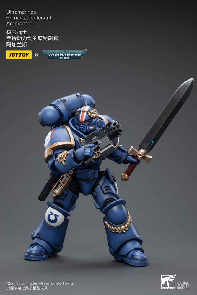 Warhammer 40k Action Figure 1/18 Ultramarines Primaris Lieutenant Argaranthe 12 cm 6973130374065