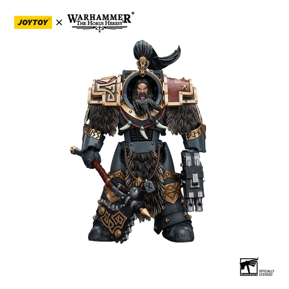 Warhammer The Horus Heresy Action Figure 1/18 Space Wolves Varagyr Wolf Guard Squad Varagyr Terminator 1 12 cm 6973130375734