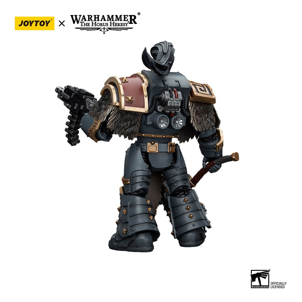 Warhammer The Horus Heresy Action Figure 1/18 Space Wolves Varagyr Wolf Guard Squad Varagyr Terminator 1 12 cm 6973130375734