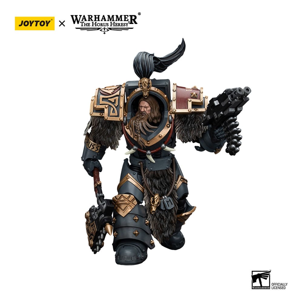 Warhammer The Horus Heresy Action Figure 1/18 Space Wolves Varagyr Wolf Guard Squad Varagyr Terminator 2 12 cm 6973130375772