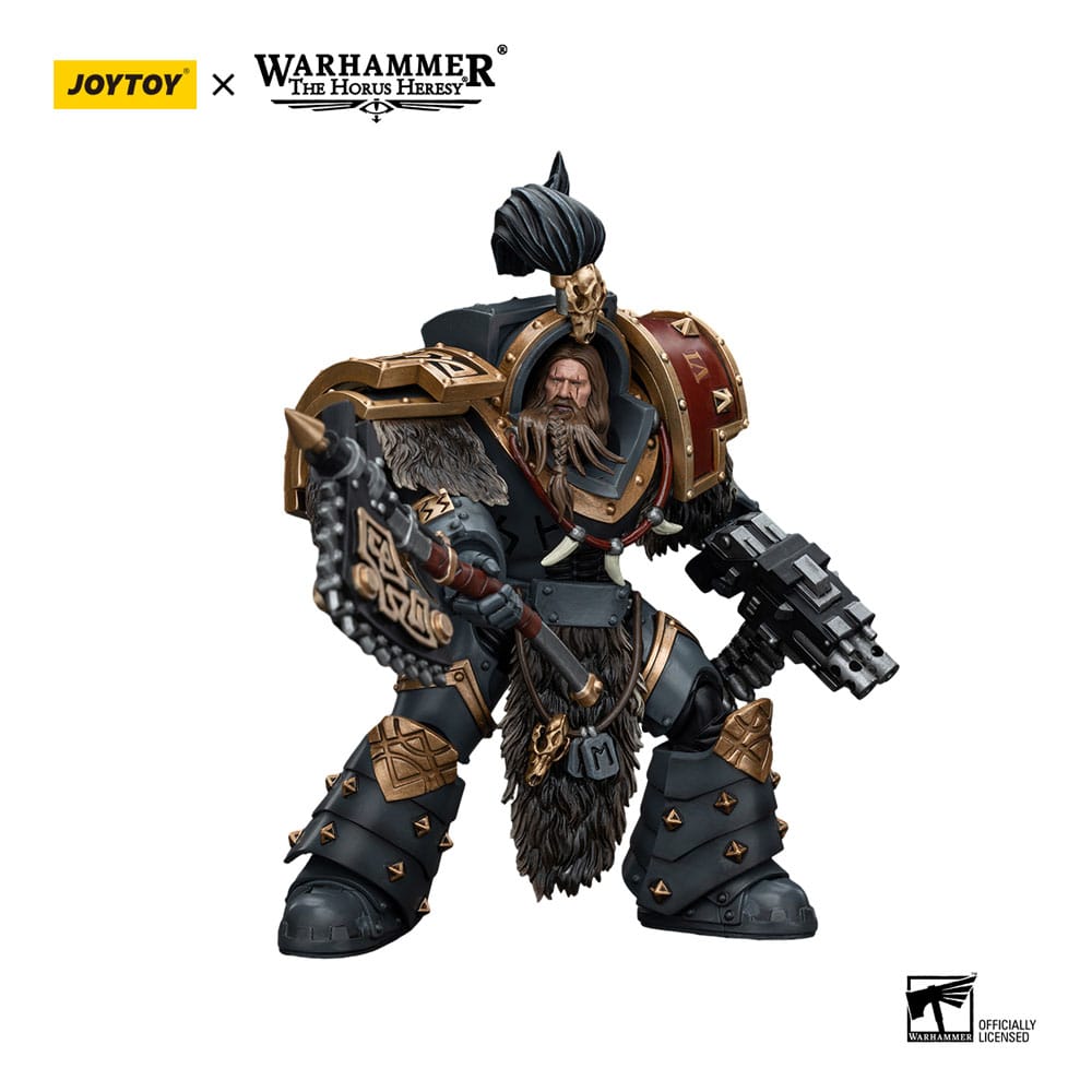 Warhammer The Horus Heresy Action Figure 1/18 Space Wolves Varagyr Wolf Guard Squad Varagyr Terminator 2 12 cm 6973130375772