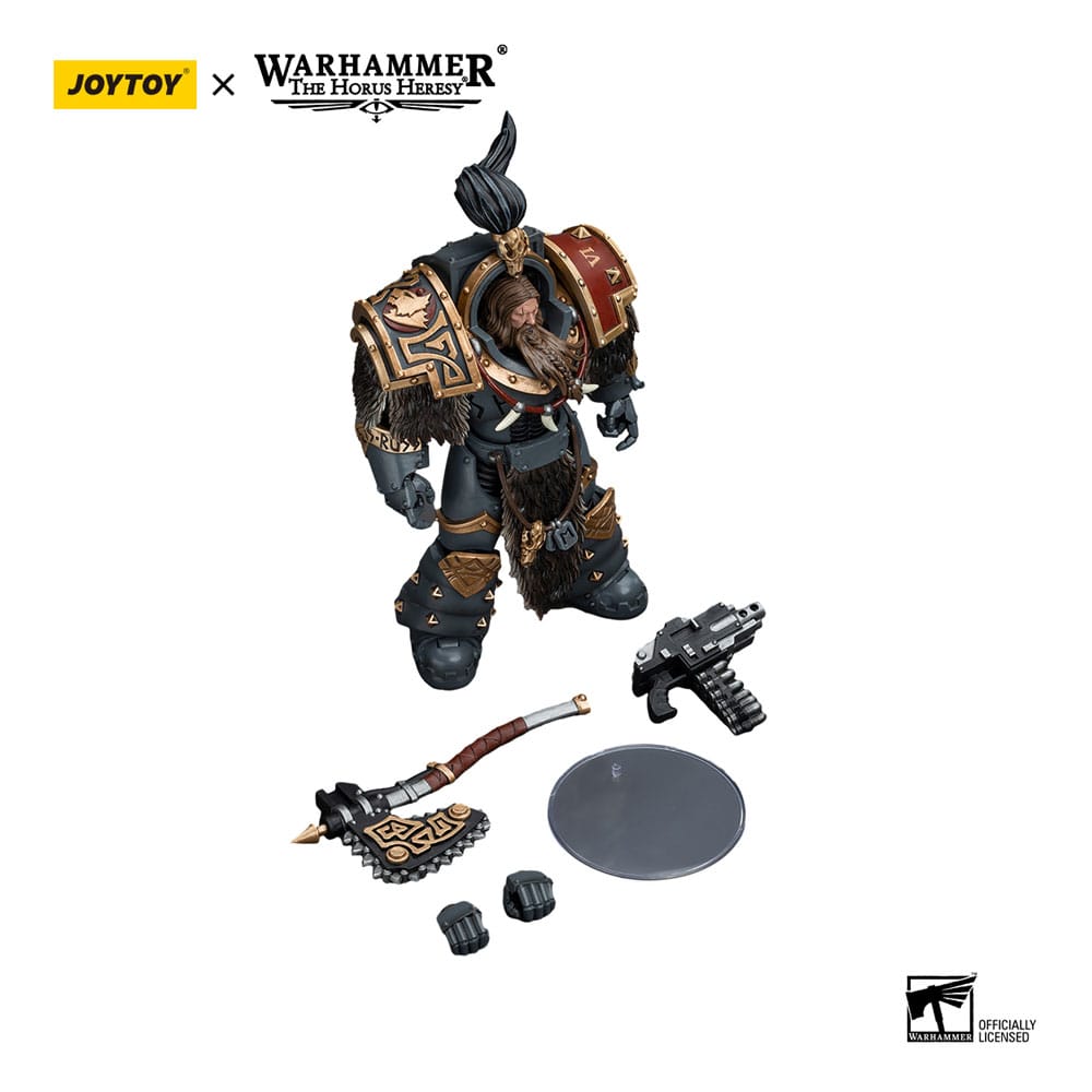 Warhammer The Horus Heresy Action Figure 1/18 Space Wolves Varagyr Wolf Guard Squad Varagyr Terminator 2 12 cm 6973130375772