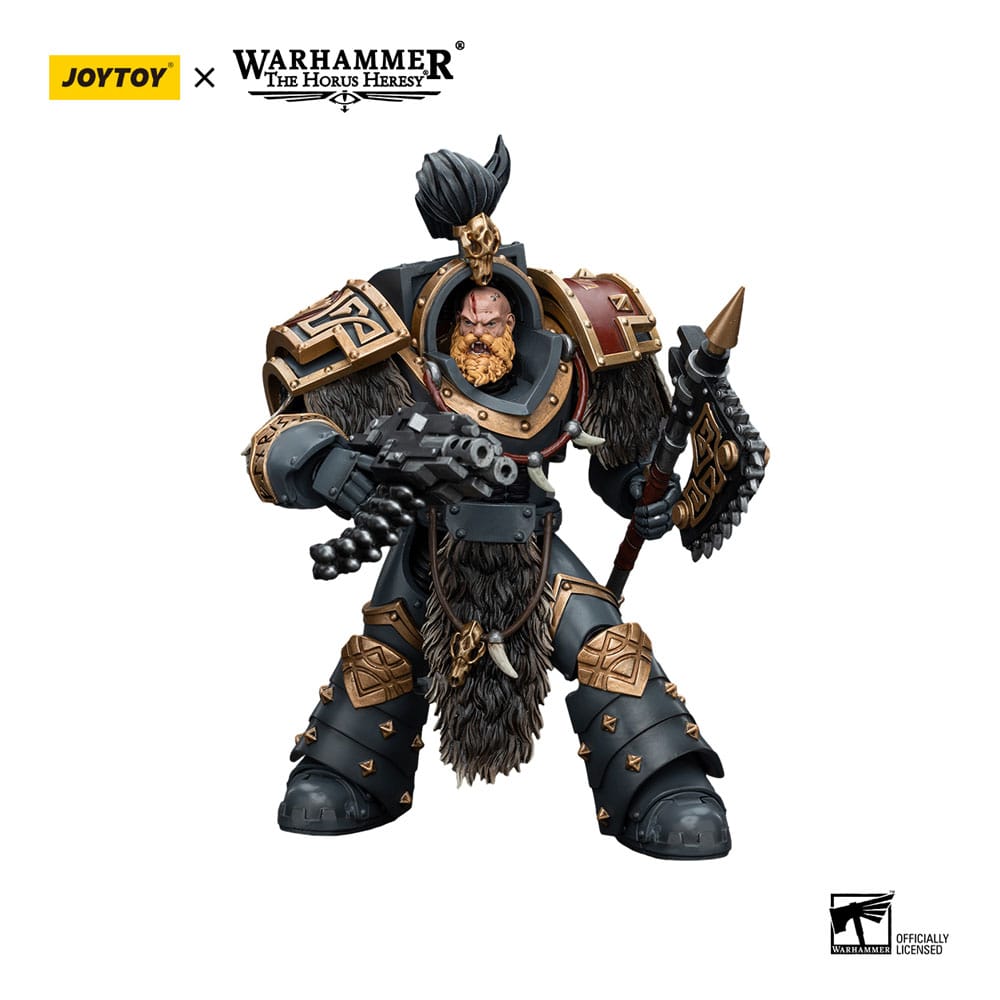 Warhammer The Horus Heresy Action Figure 1/18 Space Wolves Varagyr Wolf Guard Squad Varagyr Terminator 3 12 cm 6973130375833