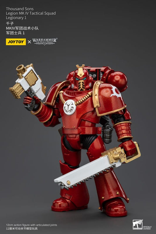 Warhammer The Horus Heresy Action Figure 1/18 Thousand Sons Legion MK IV Tactical Squad Legionary 1 12 cm 6973130375932