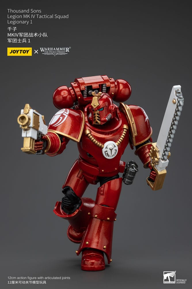 Warhammer The Horus Heresy Action Figure 1/18 Thousand Sons Legion MK IV Tactical Squad Legionary 1 12 cm 6973130375932