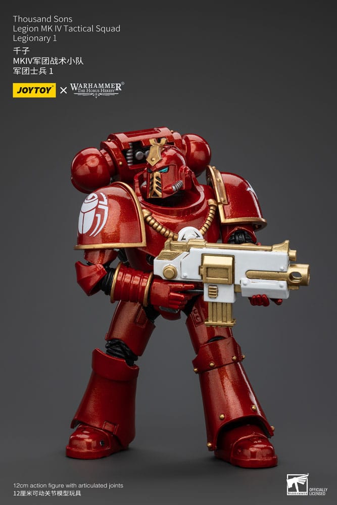 Warhammer The Horus Heresy Action Figure 1/18 Thousand Sons Legion MK IV Tactical Squad Legionary 1 12 cm 6973130375932