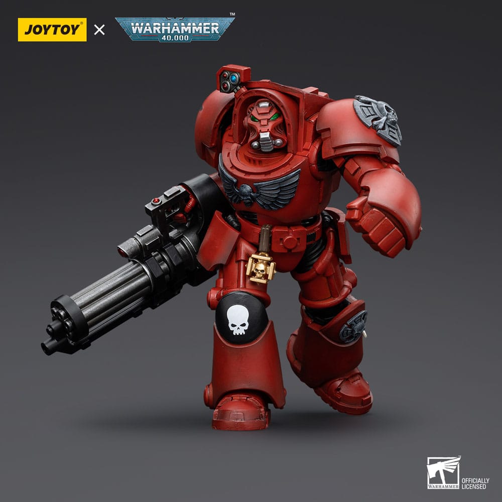 Warhammer The Horus Heresy Action Figure 1/18 Blood Angels Terminator Squad Terminator with Assault Cannon 14 cm 6973130375949