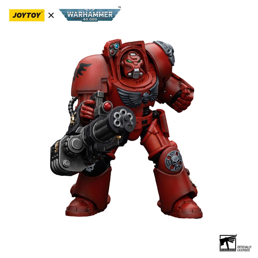 Warhammer The Horus Heresy Action Figure 1/18 Blood Angels Terminator Squad Terminator with Assault Cannon 14 cm 6973130375949