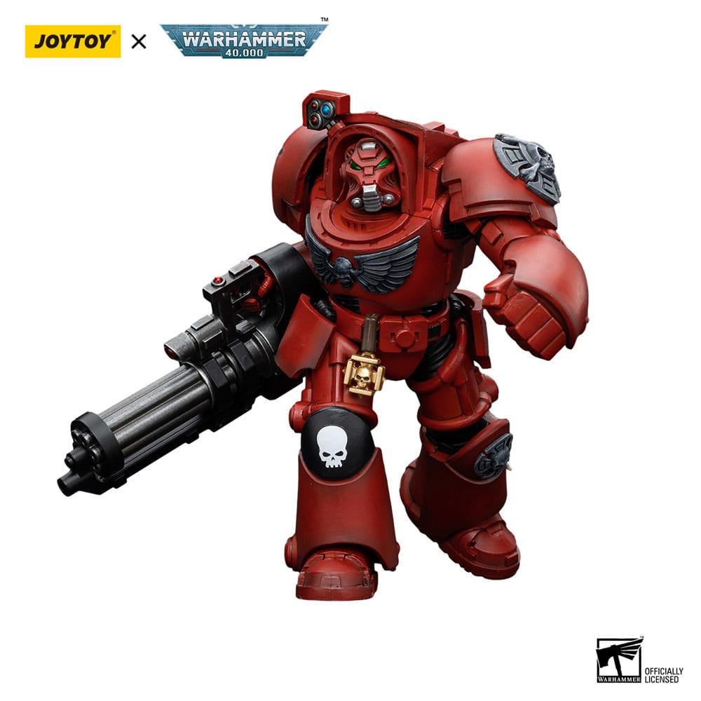 Warhammer The Horus Heresy Action Figure 1/18 Blood Angels Terminator Squad Terminator with Assault Cannon 14 cm 6973130375949