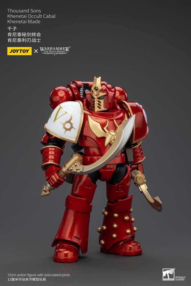 Warhammer The Horus Heresy Action Figure 1/18 Thousand Sons Khenetai Occult Cabal Khenetai Blade 12 cm 6973130376069