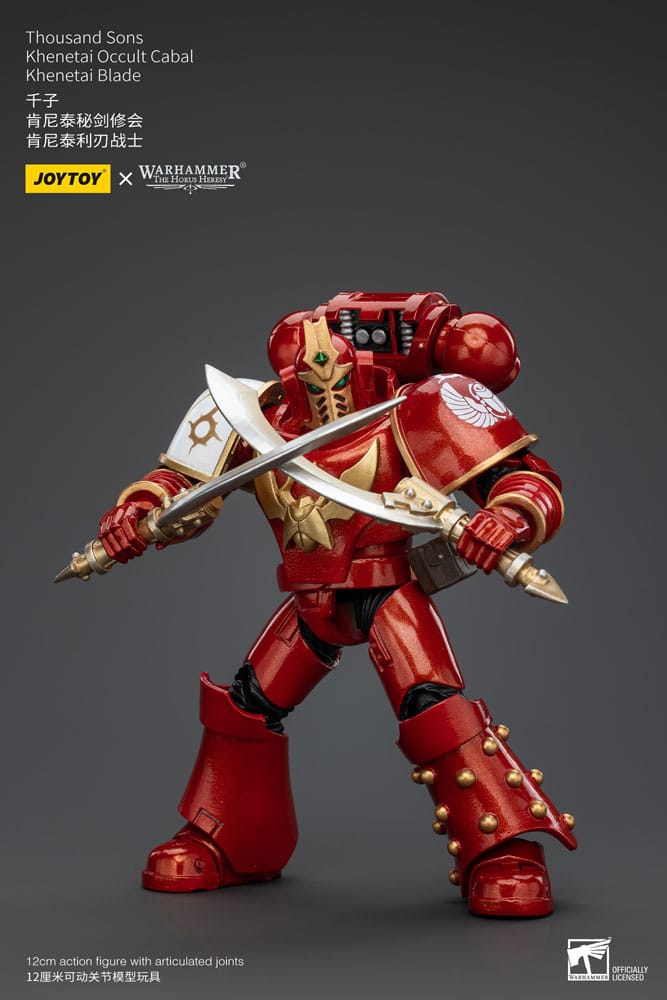 Warhammer The Horus Heresy Action Figure 1/18 Thousand Sons Khenetai Occult Cabal Khenetai Blade 12 cm 6973130376069