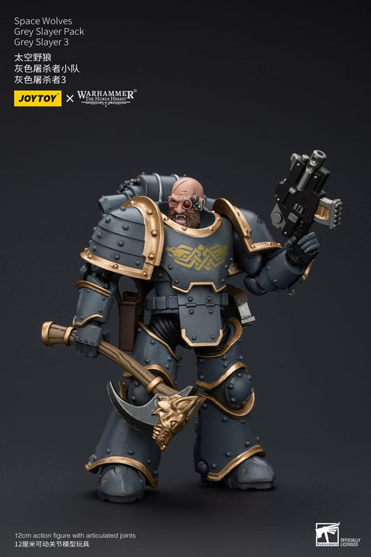 Warhammer The Horus Heresy Action Figure 1/18 Space Wolves Grey Slayer Pack Grey Slayer 3 12 cm 6973130376076