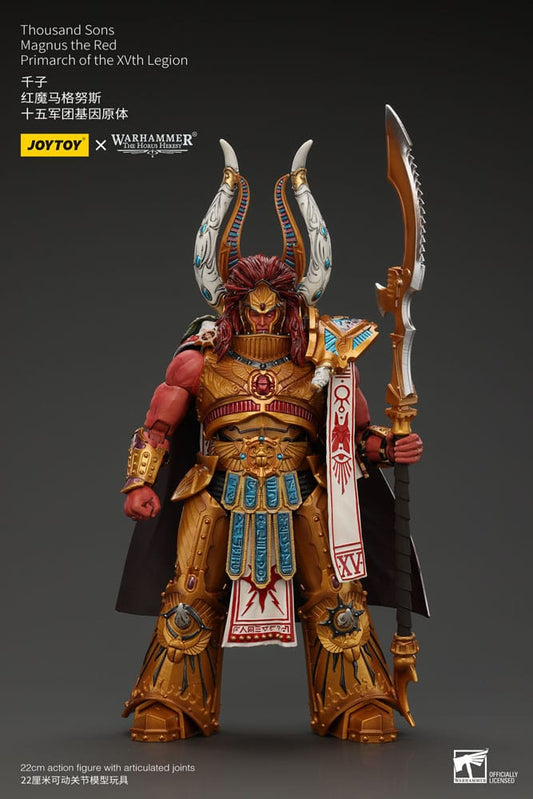 Warhammer The Horus Heresy Action Figure 1/18 Thousand sons Magnus the Red Primarch of the XVth Legion 12 cm 6973130376175