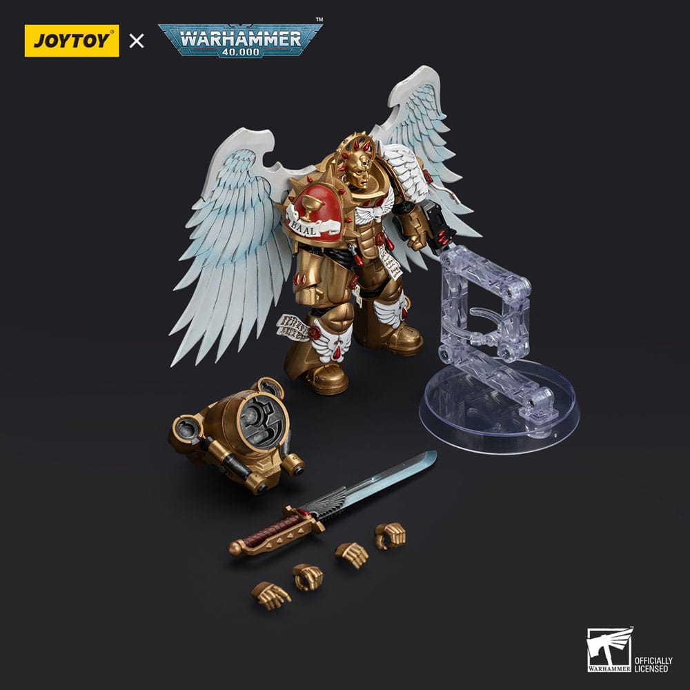 Warhammer The Horus Heresy Action Figure 1/18 Blood Angels Sanguinary Guard with Encarmine Sword 1 12 cm 6973130376298