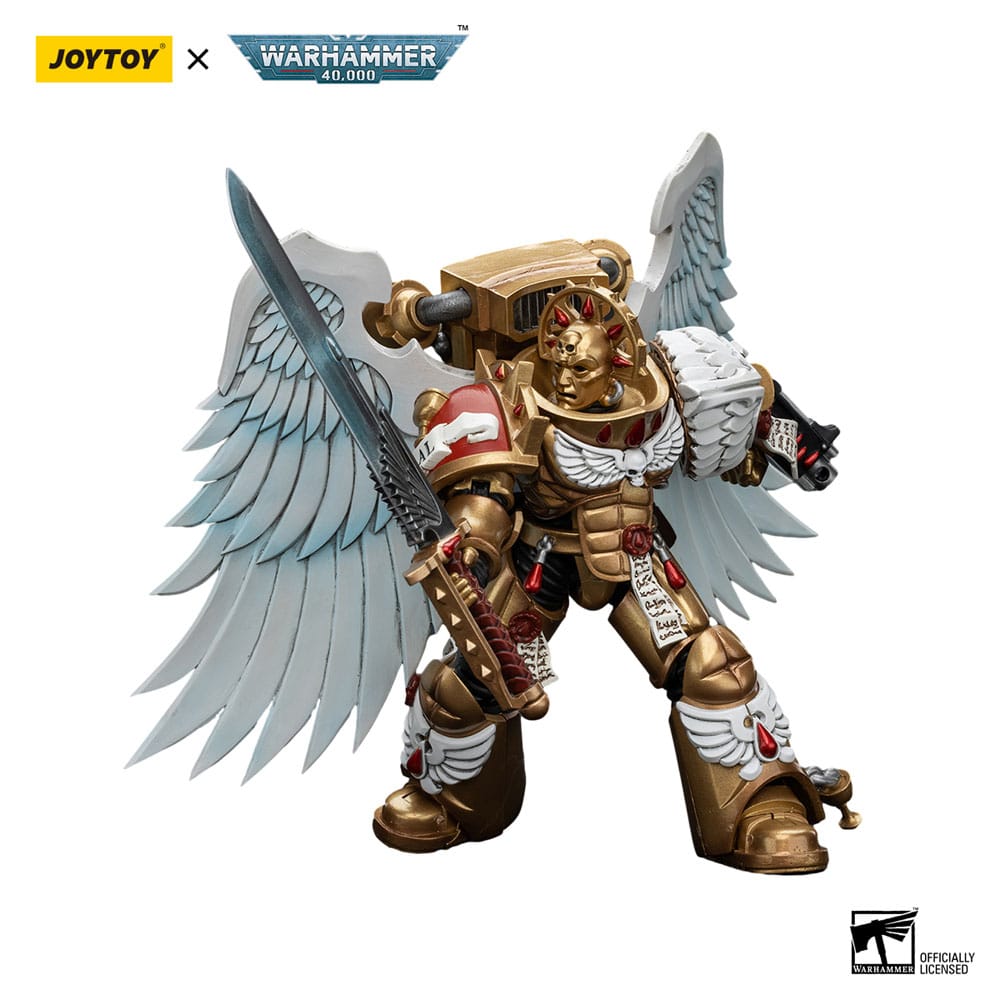 Warhammer The Horus Heresy Action Figure 1/18 Blood Angels Sanguinary Guard with Encarmine Sword 1 12 cm 6973130376298