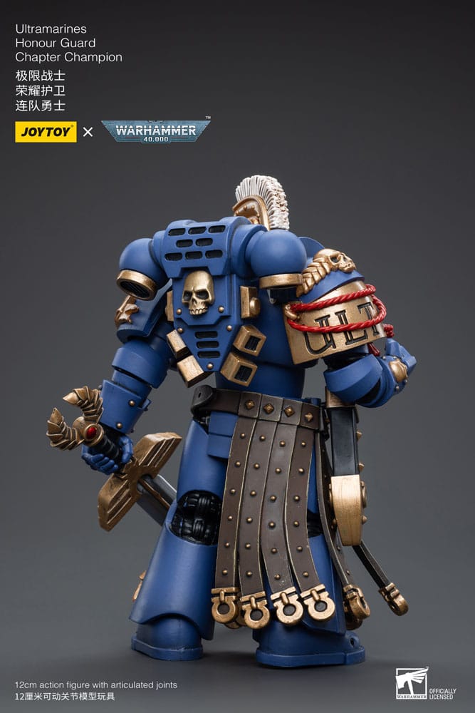 Warhammer 40k Action Figure 1/18 Ultramarines Honour Guard Chapter Champion 12 cm 6973130376526