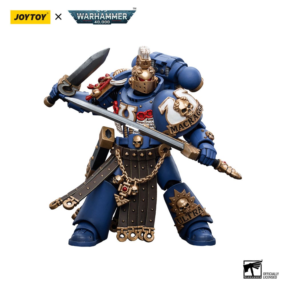 Warhammer 40k Action Figure 1/18 Ultramarines Honour Guard Chapter Champion 12 cm 6973130376526