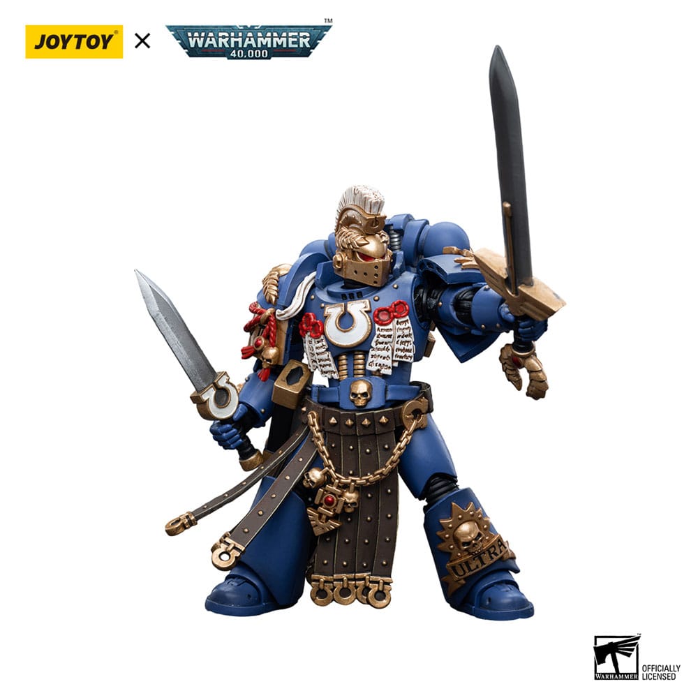 Warhammer 40k Action Figure 1/18 Ultramarines Honour Guard Chapter Champion 12 cm 6973130376526