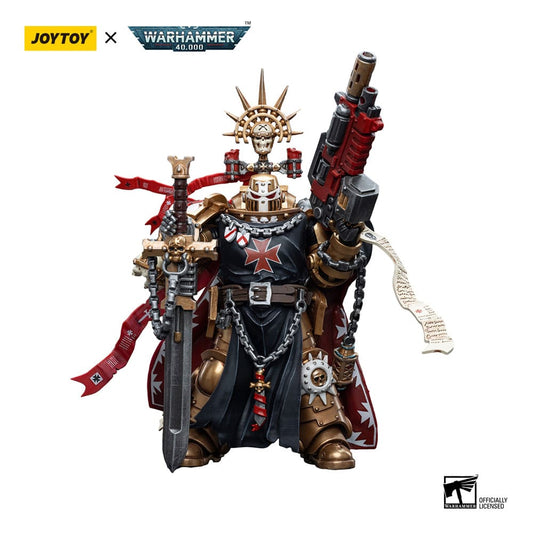 Warhammer 40k Action Figure 1/18 Black Templars High Marshal Helbrecht 12 cm 6973130376540