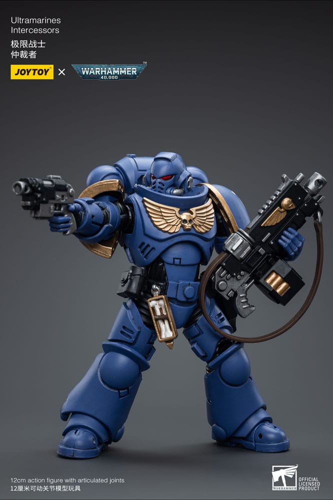 Warhammer 40k Action Figure 1/18 Ultramarines Intercessors 12 cm 6973130376632