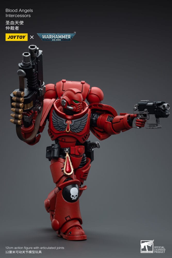 Warhammer 40k Action Figure 1/18 Blood Angels Intercessors 12 cm 6973130376649