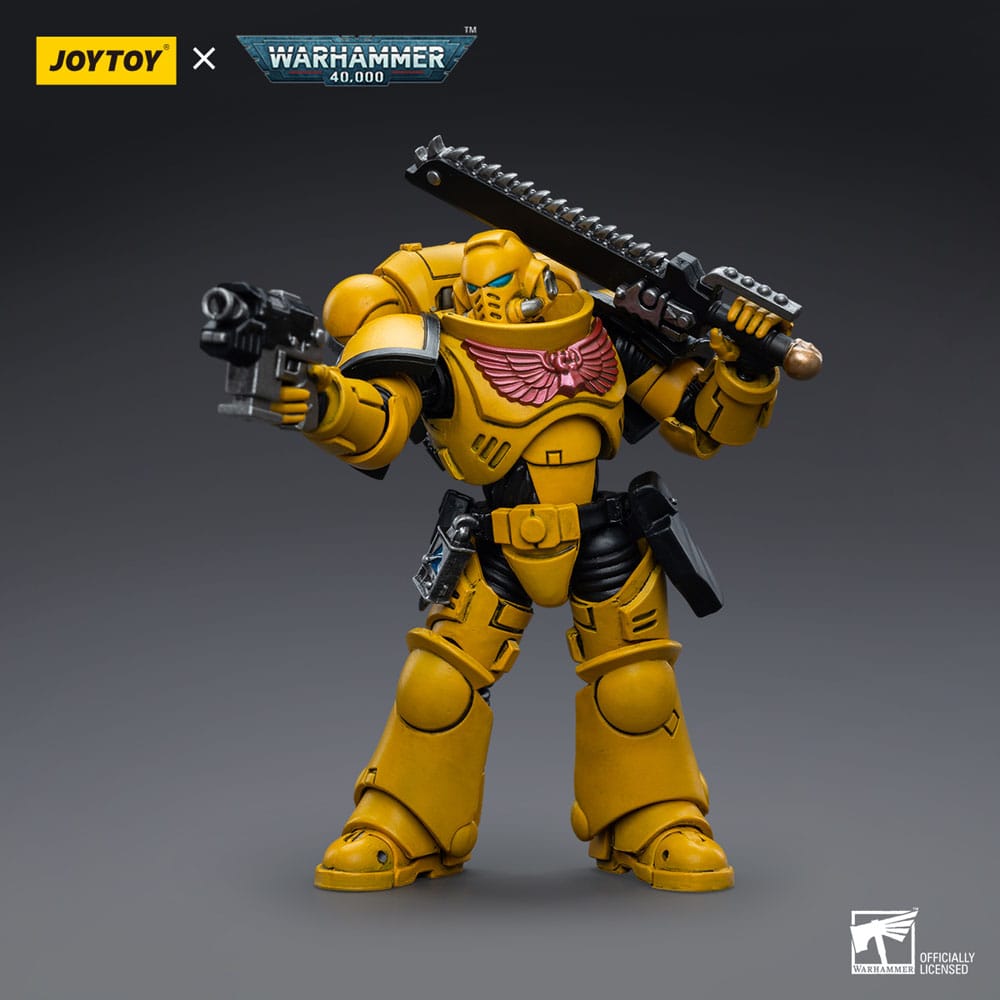 Warhammer 40k Action Figure 1/18 Imperial Fists Intercessors 12 cm 6973130376656