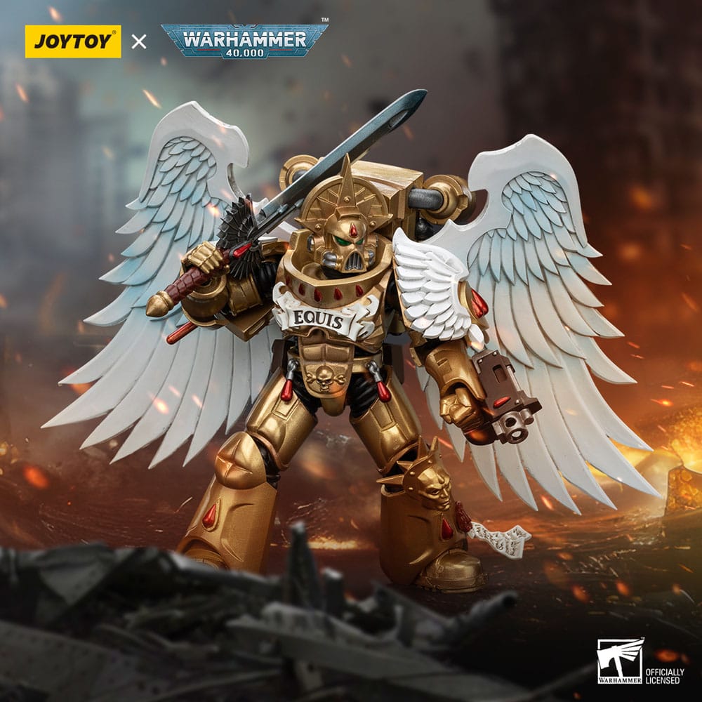 Warhammer The Horus Heresy Action Figure 1/18 Blood Angels Sanguinary Guard with Encarmine Sword 2 12 cm 6973130377066