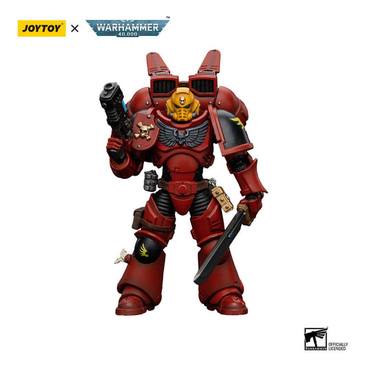 Warhammer The Horus Heresy Action Figure 1/18 Blood Angels Jump Pack Intercessors Sergeant With Plasma Pistol 12 cm 6973130377370