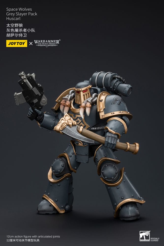 Warhammer The Horus Heresy Action Figure 1/18 Space Wolves Grey Slayer Pack Huscarl 12 cm 6973130377387