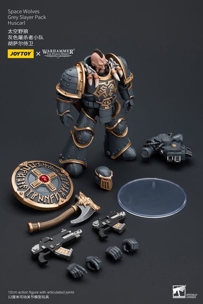 Warhammer The Horus Heresy Action Figure 1/18 Space Wolves Grey Slayer Pack Huscarl 12 cm 6973130377387