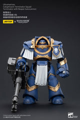 Warhammer The Horus Heresy Action Figure 1/18 Uitramarines Cataphractii Terminator Squad Terminator with Reaper Autocannon 14 cm 6973130377486