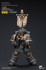 Warhammer The Horus Heresy Action Figure 1/18 Space Wolves Grey Slayer Pack Grey Slayer With Legion Vexilla 12 cm 6973130377509