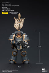 Warhammer The Horus Heresy Action Figure 1/18 Space Wolves Grey Slayer Pack Grey Slayer With Legion Vexilla 12 cm 6973130377509