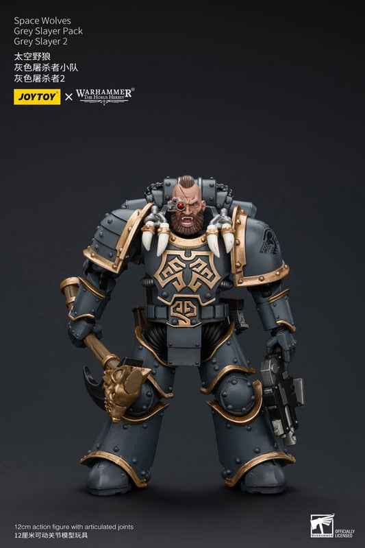 Warhammer The Horus Heresy Action Figure 1/18 Space Wolves Grey Slayer Pack Grey Slayer 2 12 cm 6973130377516