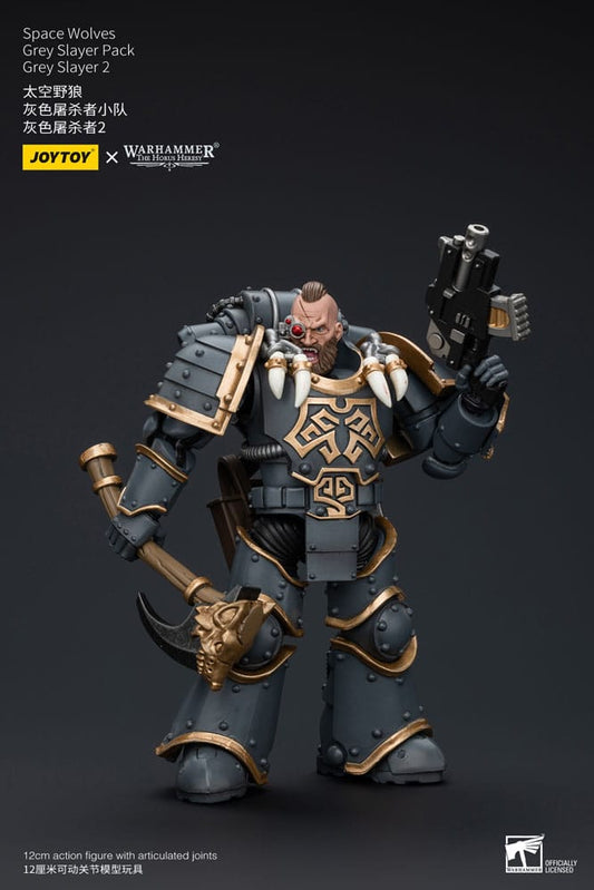 Warhammer The Horus Heresy Action Figure 1/18 Space Wolves Grey Slayer Pack Grey Slayer 2 12 cm 6973130377516