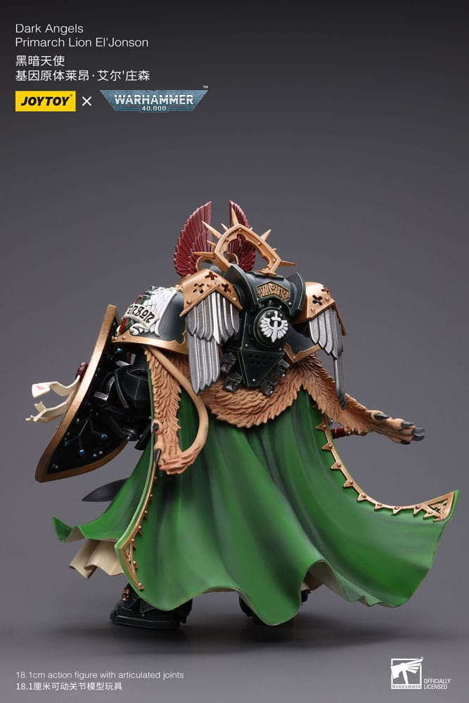 Warhammer 40k Action Figure 1/18 Dark Angels Primarch Lion El' Jonson 18 cm Reproduction 6973130377882