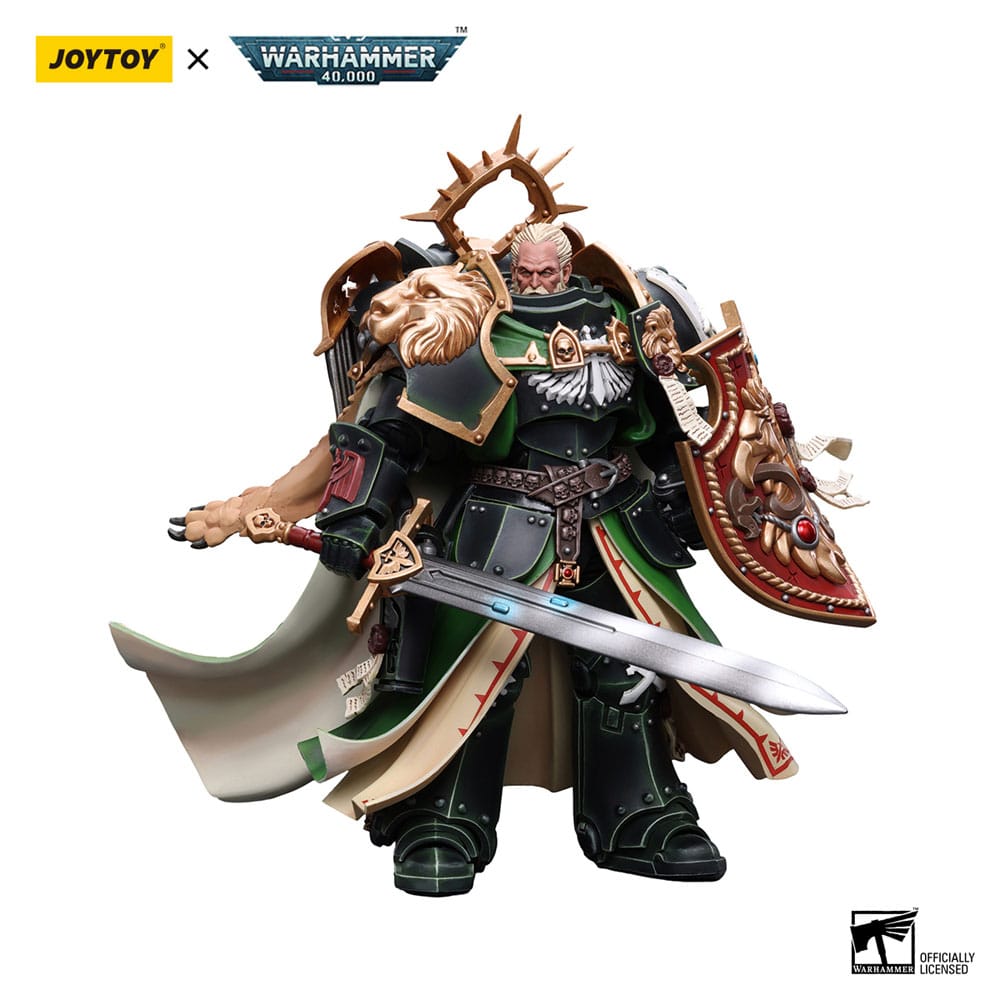 Warhammer 40k Action Figure 1/18 Dark Angels Primarch Lion El' Jonson 18 cm Reproduction 6973130377882