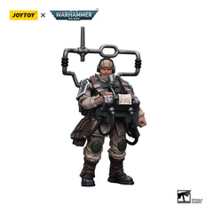 Warhammer 40k Action Figure 1/18 Astra Militarum Cadian Command Squad Veteran with Master Vox 12 cm 6973130377912