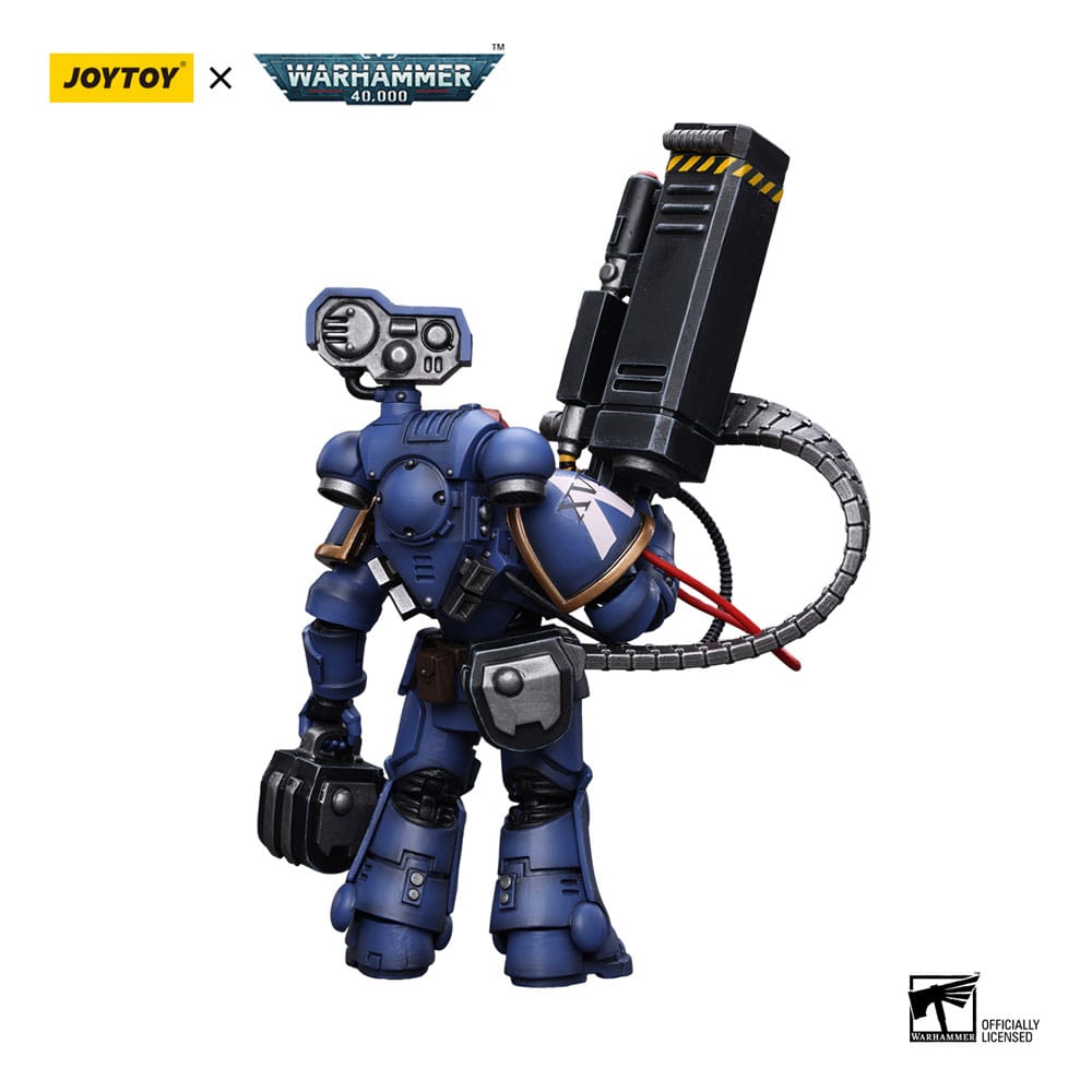 Warhammer 40k Action Figure 1/18 Ultramarines Desolation Sergeant with Vengor Launcher 12 cm 6973130378803