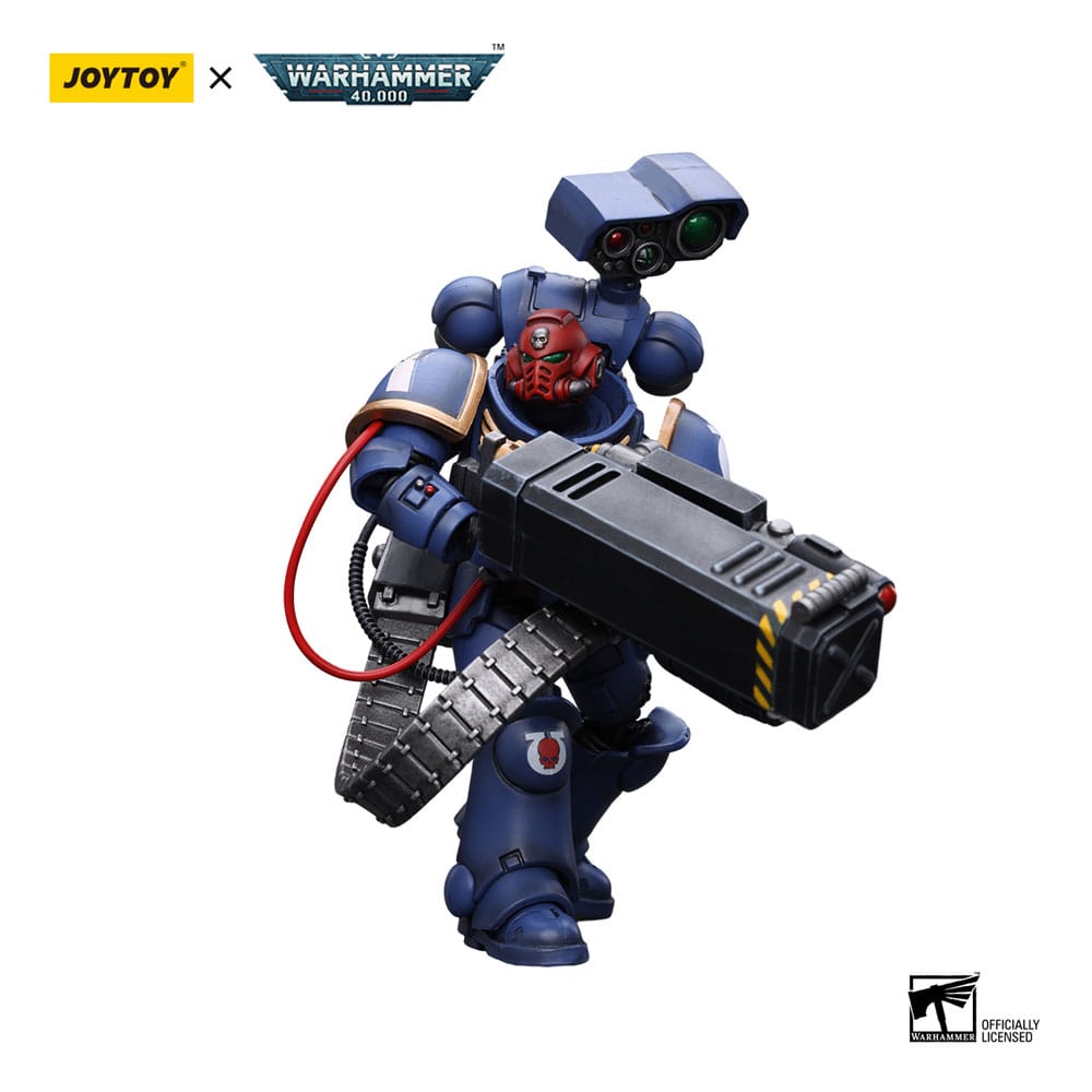 Warhammer 40k Action Figure 1/18 Ultramarines Desolation Sergeant with Vengor Launcher 12 cm 6973130378803